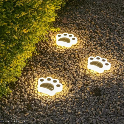 4 Draadloze solar Paws - Creëer de perfecte sfeer in jouw tuin!