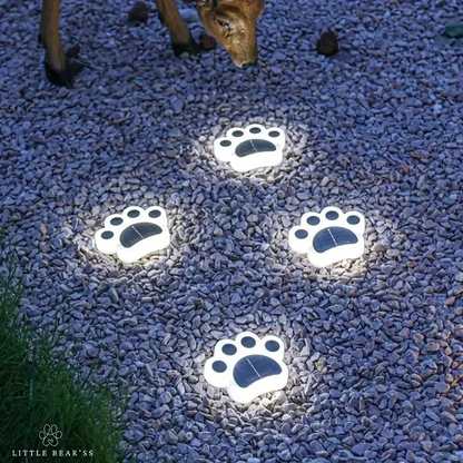 4 Draadloze solar Paws - Creëer de perfecte sfeer in jouw tuin!